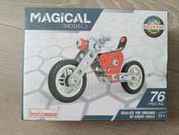 Magical model Zestaw Klocków Motor Czerwony 76 elementów 8+