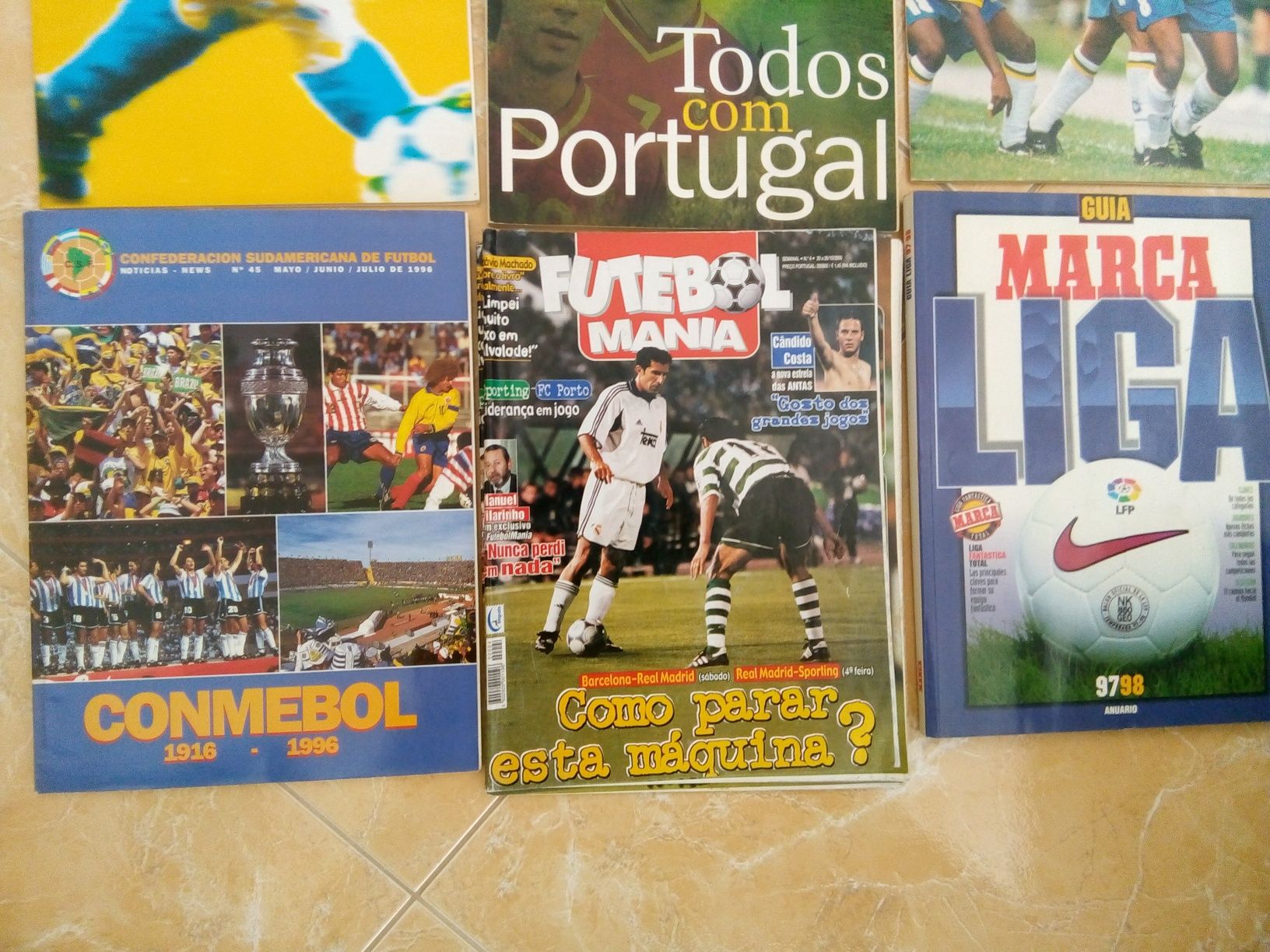 Revistas de Futebol Diversas