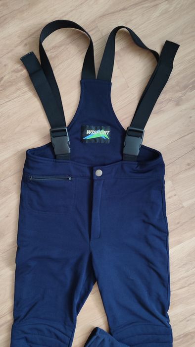 Granatowe spodnie narciarskie Wisport M/L