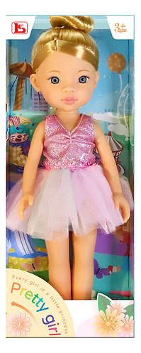 Кукла Pretty Girl LS1301  Размер куклы: 30 см  Коробка: