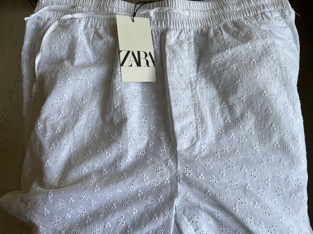 Штаны  летние  ZARA  размер  хл