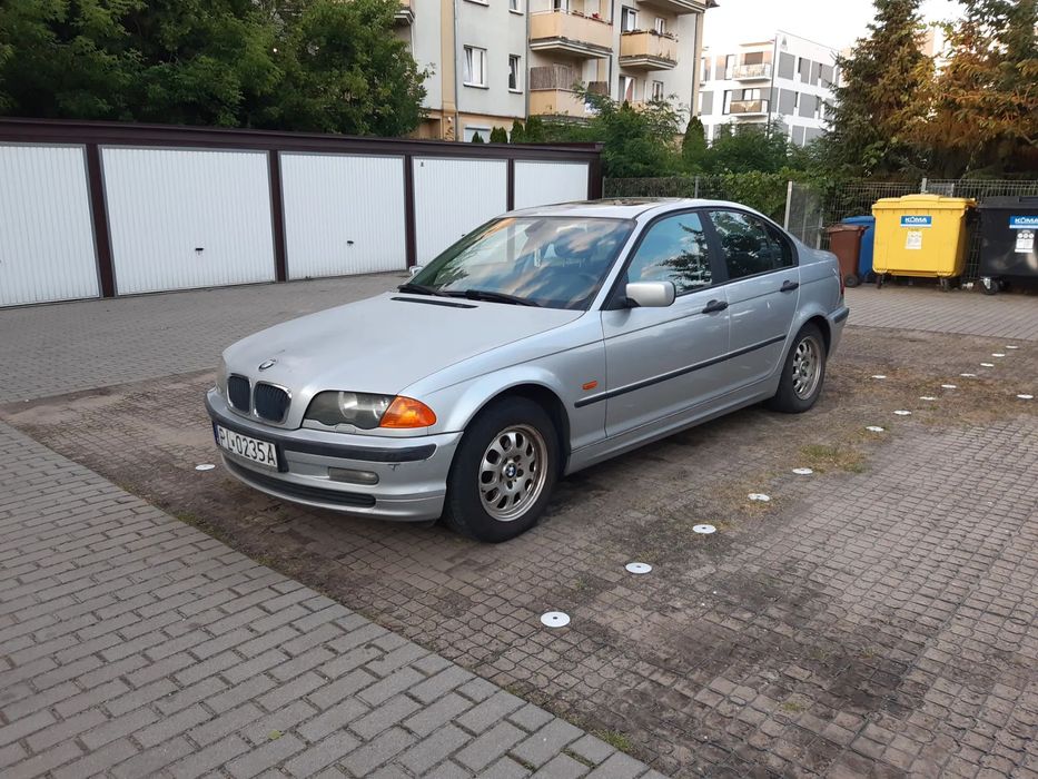 BMW Seria 3 BMW Seria 3 E46 318i sedan, oryginalna, bogato wyposażona wersja
