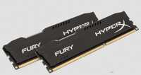 [Usado] 2x Memórias RAM Kingston HyperX FURY Black 4GB DDR3 1866MHz