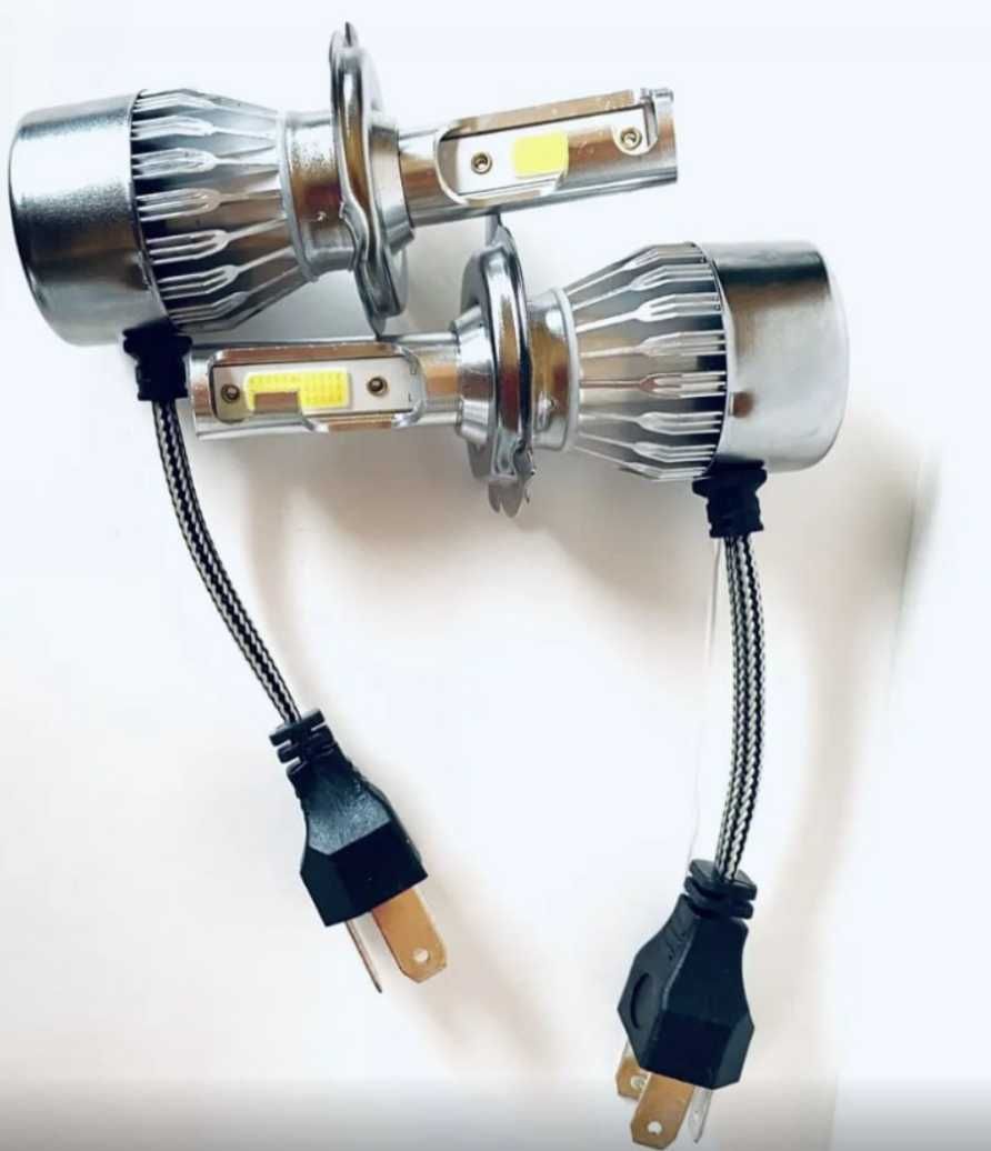 Светодиодные LED лампы для автомобиля С6-H4 2 шт