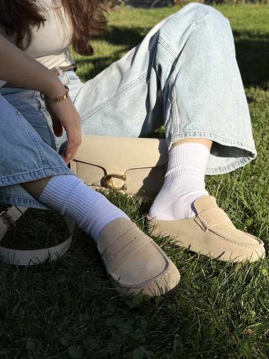 Замшеві шльопанці   Мюлі клоги біркеншток birkenstock naples