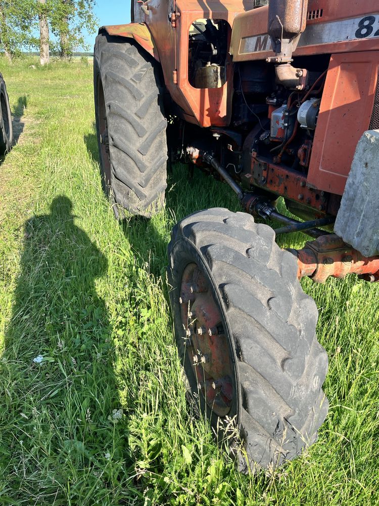 Ciagnik MTZ 82 + wciagarko - myglarka