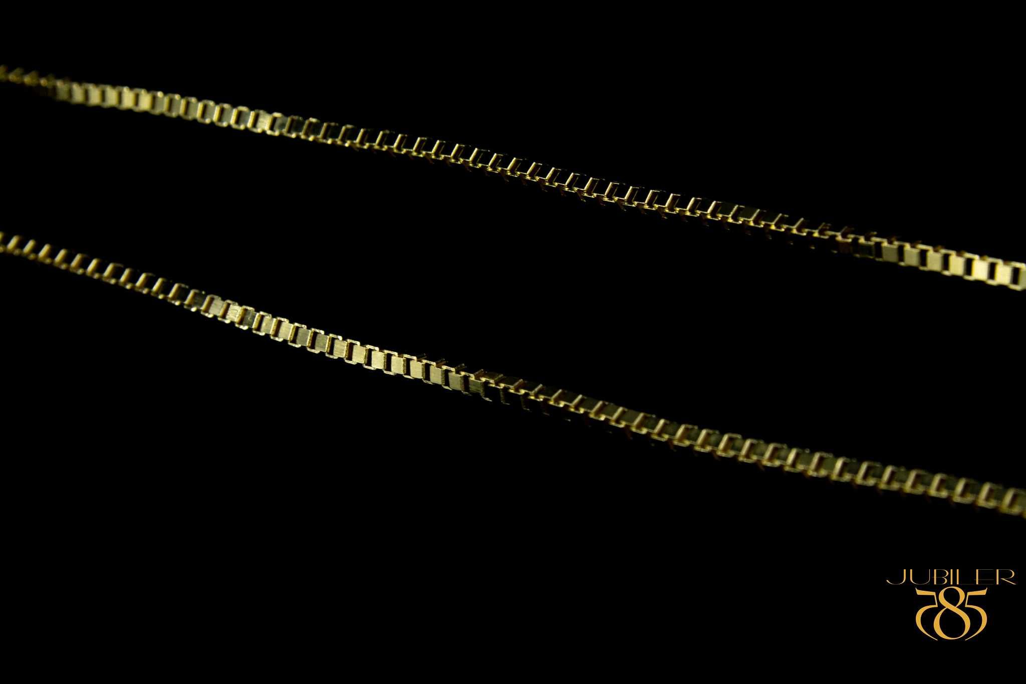 Złoty łańcuszek Złoto 14K 585 6,91g Splot Kostka Nowe