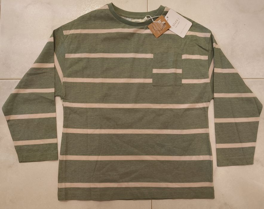 Camisola Verde Riscas Nova da Sfera