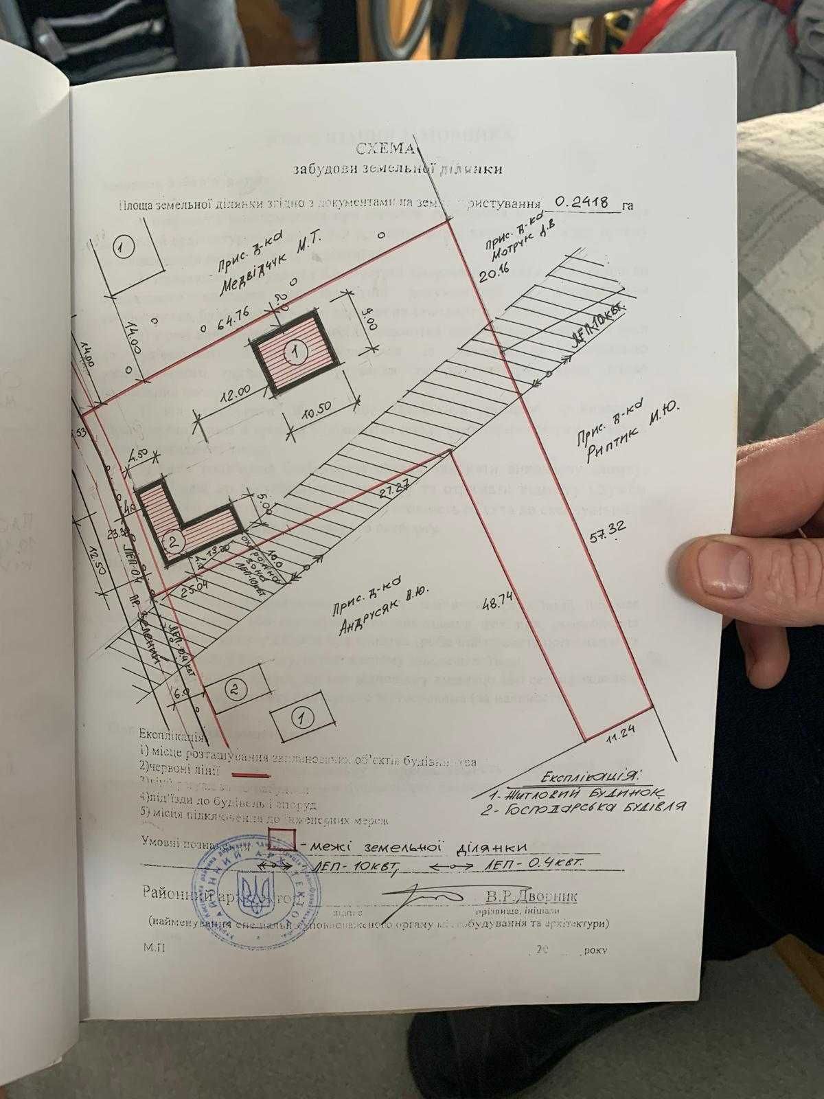 Сонячна ділянка + просторий будинок у місті Косів | 2500 м² землі