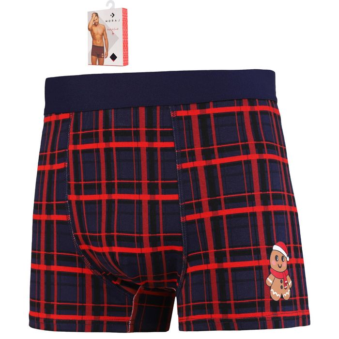 Bokserki Męskie Bawełna W Świąteczne Wzory Prezent Dla Niego Moraj  XL