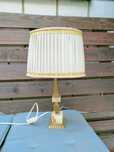 Lampa onyx mosiądz retro vintage