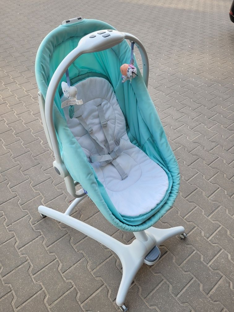 Chicco Baby Hug 4w1 Leżaczek/ Fotel/ Krzesełko Do Karmienia
