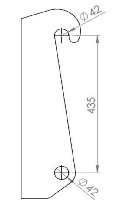 Kramer 880 Zettelmeyer ZI 1001 Volvo L40-45 25mm 30mm mocowanie haki