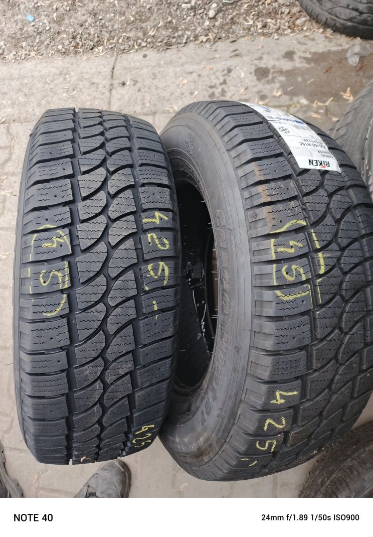 Nowe opony zimowe 235/65/16c Riken 24r