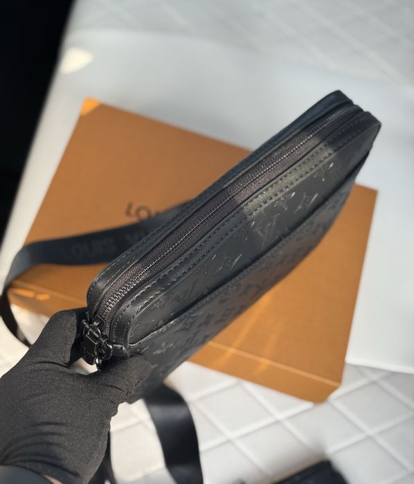 Чоловіча мужская стильна сумка Louis Vuitton 2 in 1