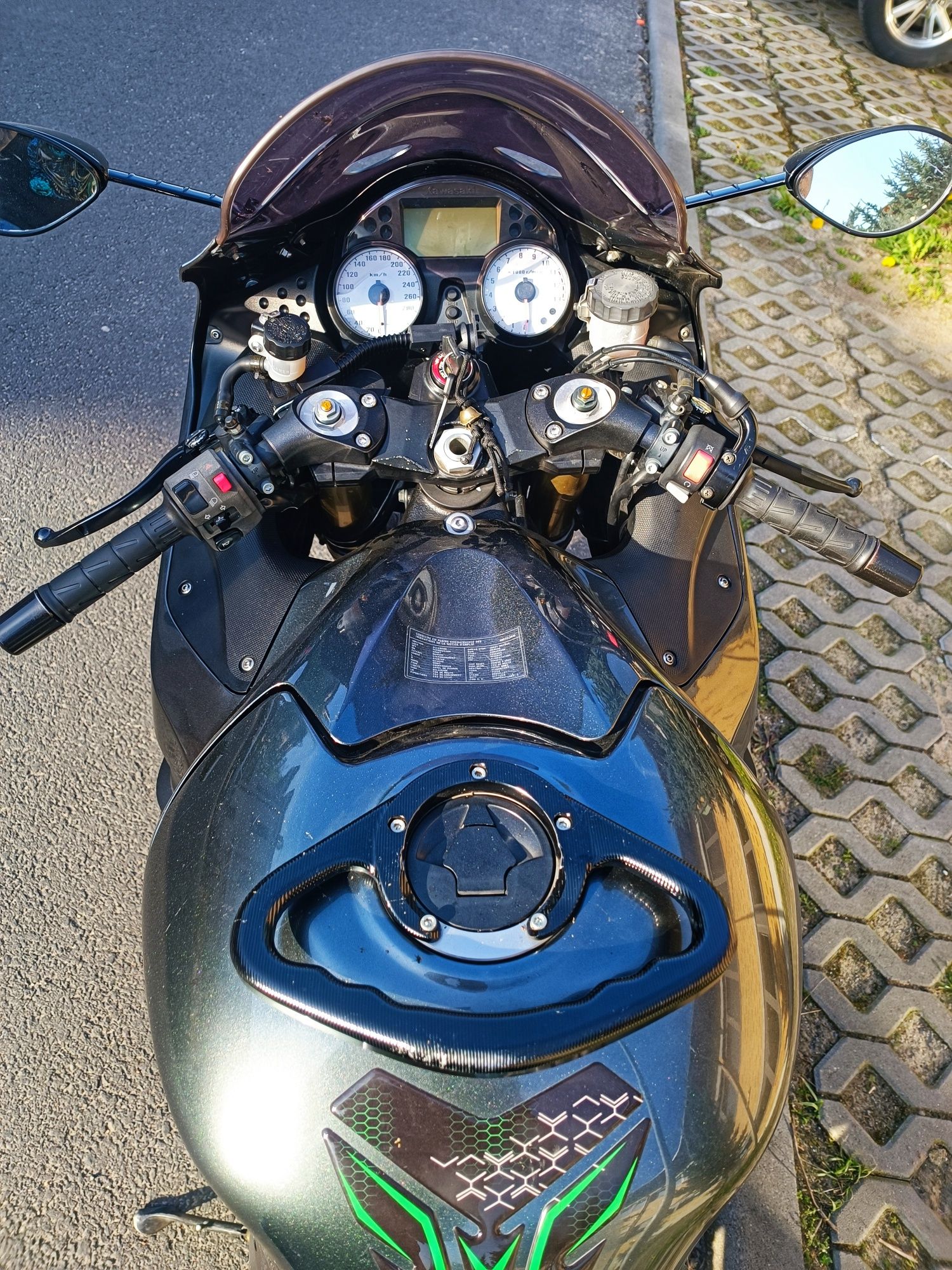 Kawasaki ZZR 1400 zarejestrowany