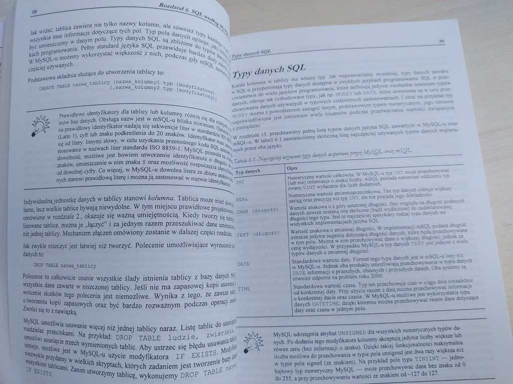 MySQL i mSQL O'Reilly Systemy do zarządzania bazami danych Yarger King
