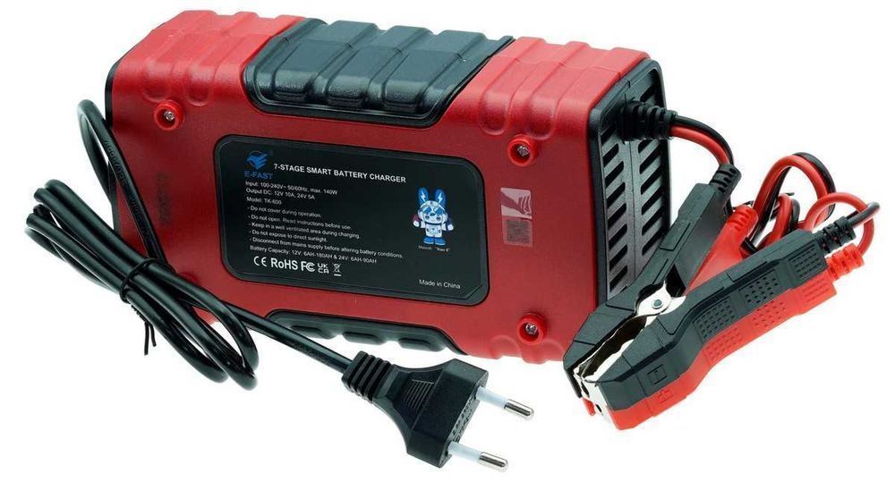 Импульсное зарядное устройство E-Fast TK-600 12V10A/24V5A, ins473