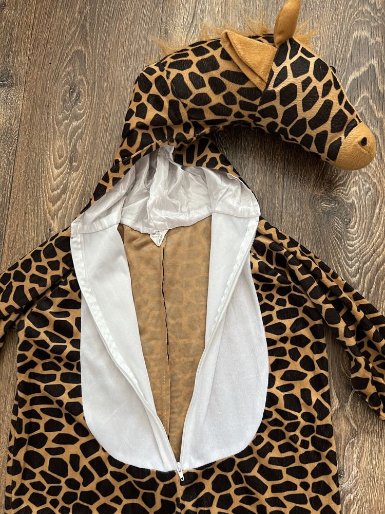Дитячий карнавальний костюм жирафа на 2-3 роки Б/У розмір 98