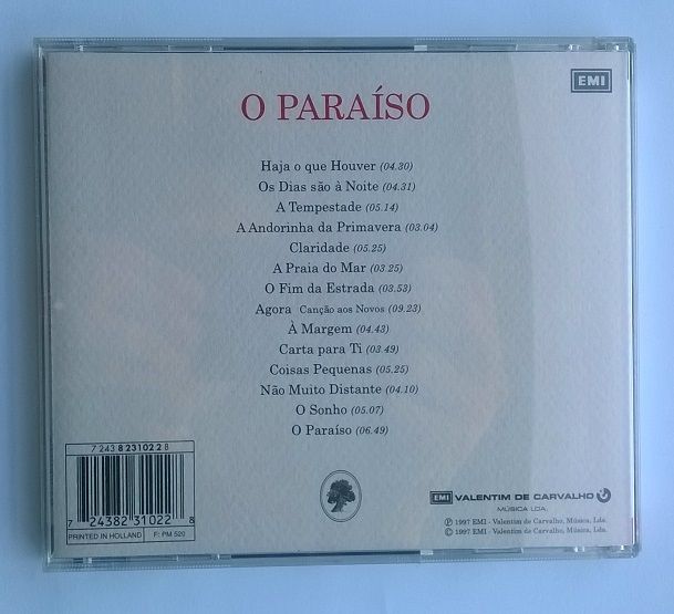 CD Madredeus - O Paraíso