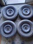 Koła 15 195/65 opony zimowe felgi stalowe 5x112 volkswagen audi