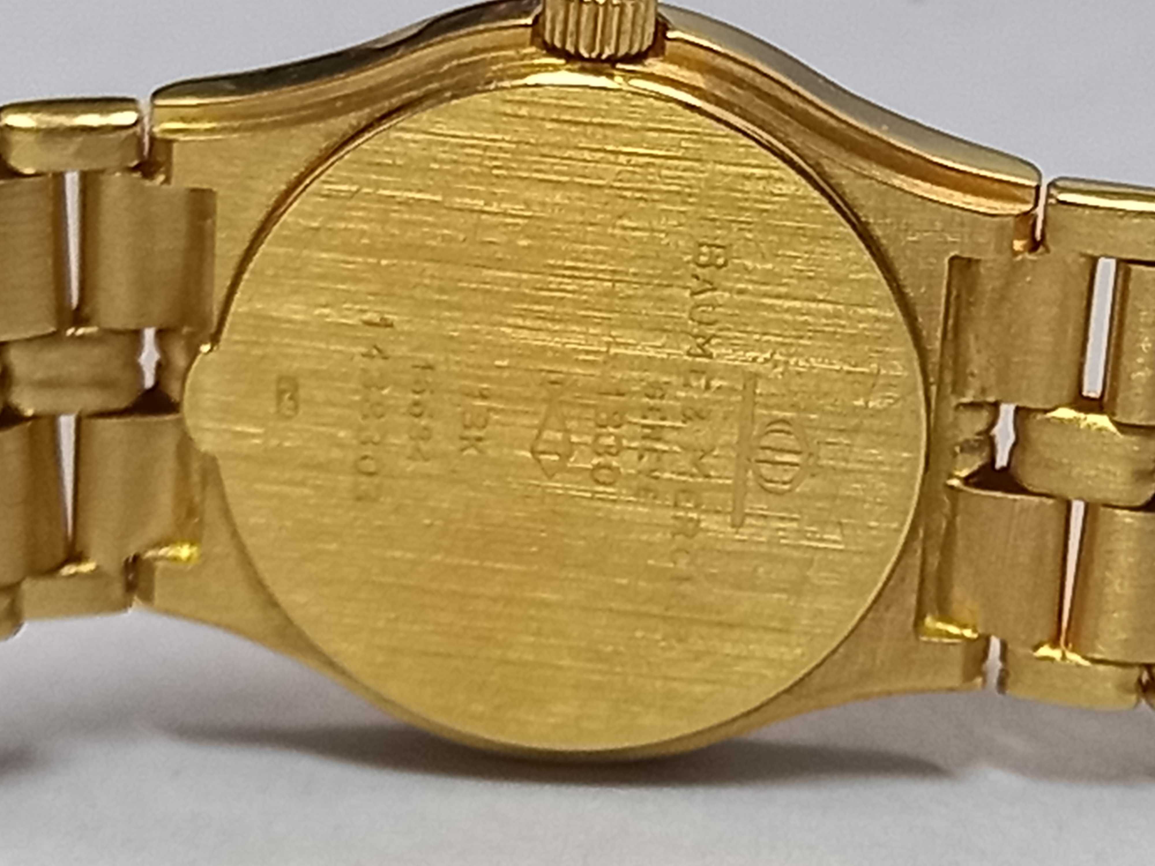 Damski zegarek z bransoletką, Baume & Mercier, złoto 18K