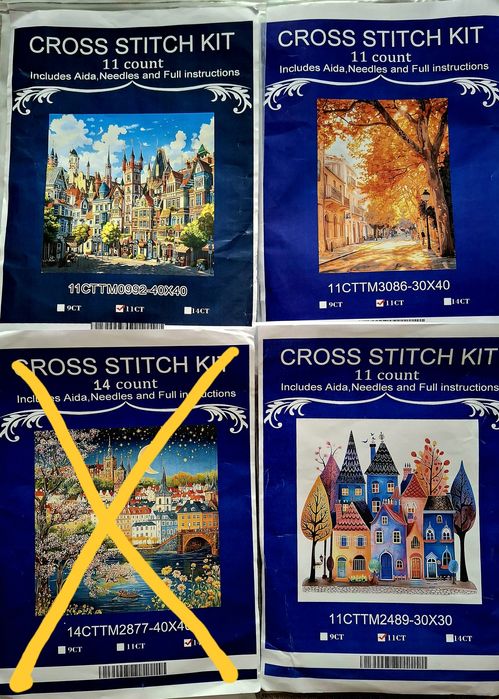 Приємні ціни. Набори для вишивання Cross Stitch Kit. Набор, вышивка.
