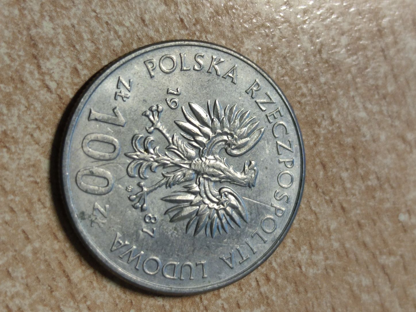 Moneta 100 zł PRL 1987 Kazimierz Wielki