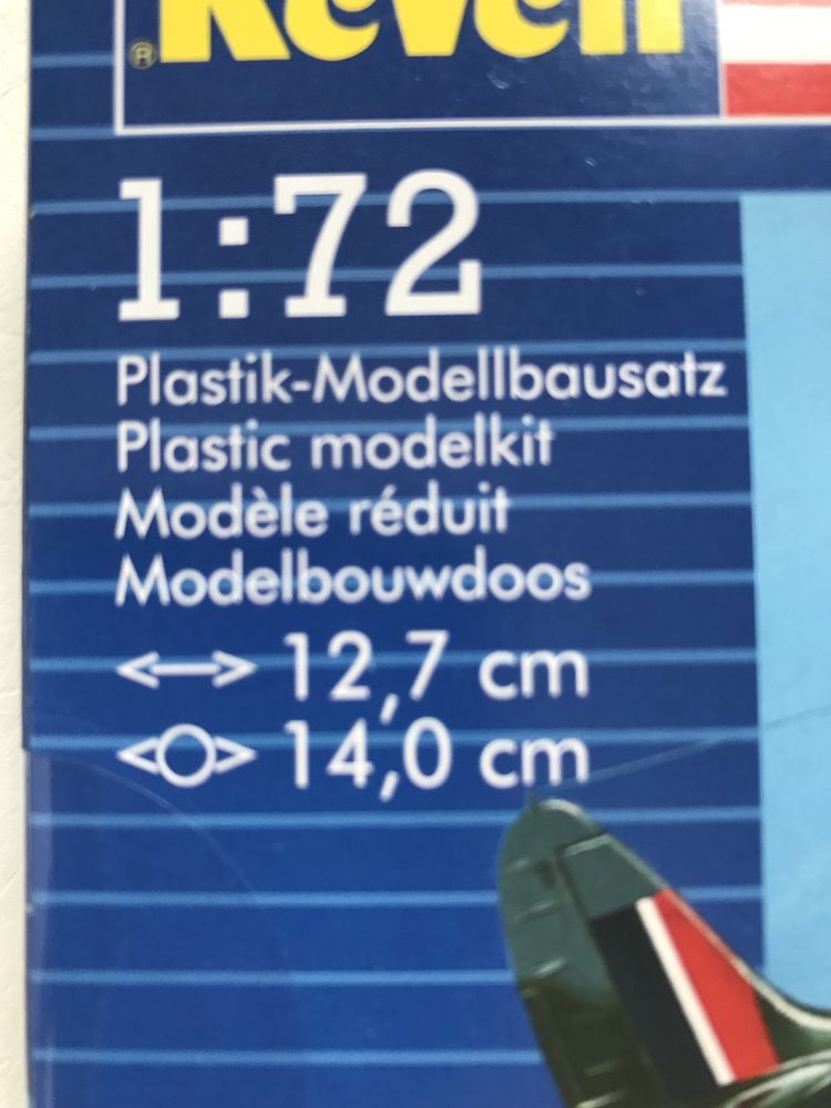 Model do sklejania Revell 04164 samolot Spitfire MkV