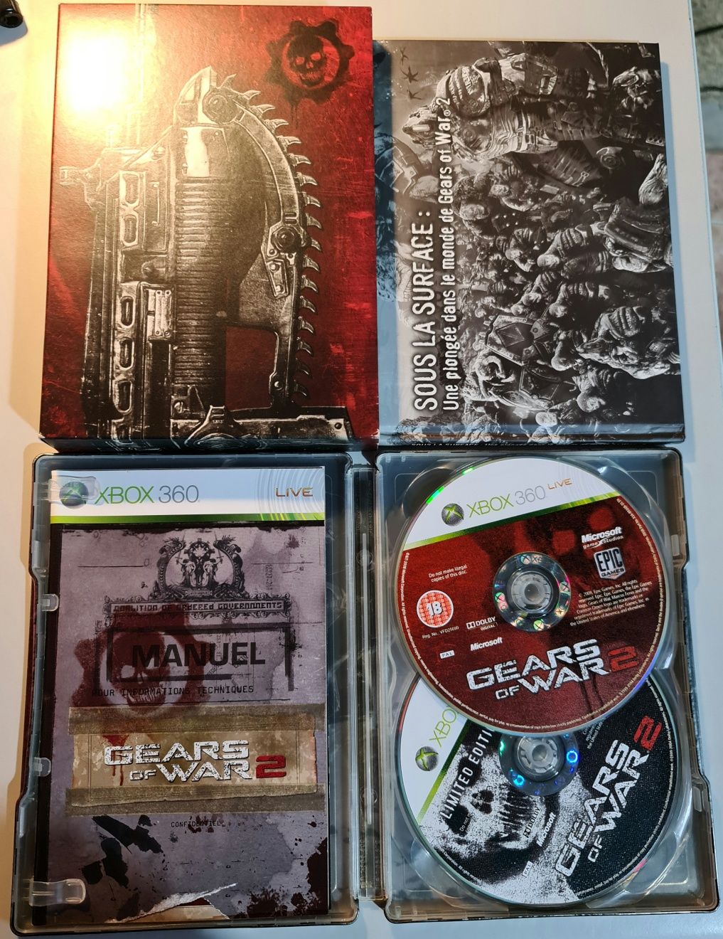 Gears of war 2 edição limitada