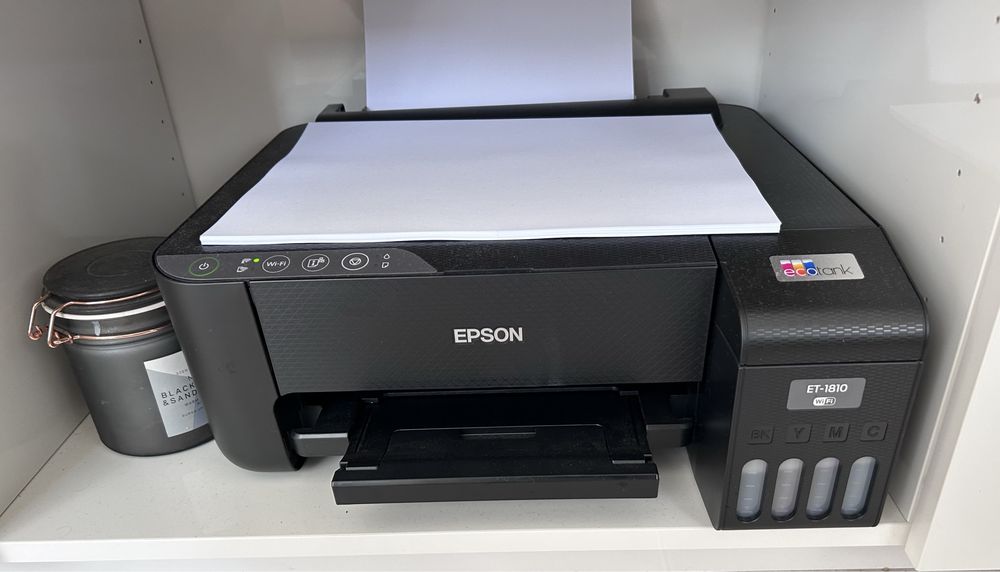 Impressora eco tank Epson e tinteiros