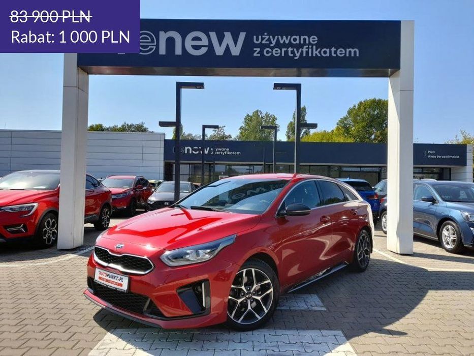 Kia ProCeed GT Line, 2020r. FV-23% | Niski Przebieg |