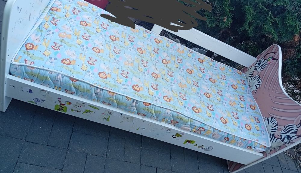 Łóżeczko 140/65 z materacem