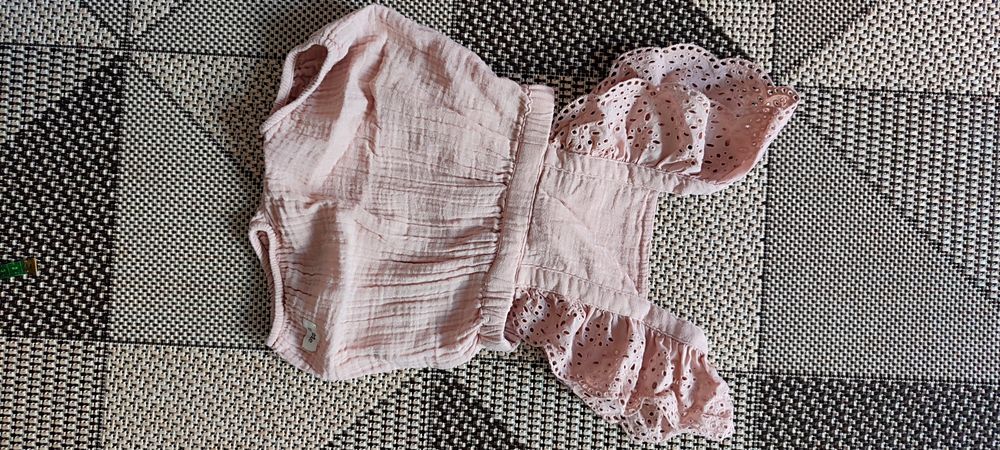 Блумери боді муслінове сукня літня 9-12