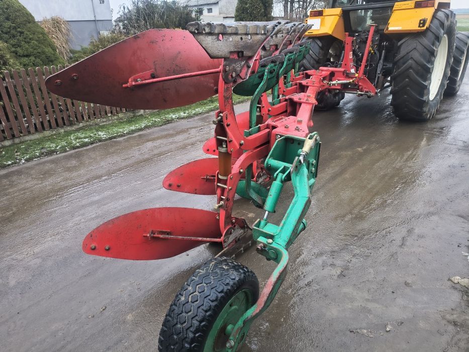 Pług 4-skibowy obrotowy kverneland ld100 bdb stan, nie kuhn,lemken