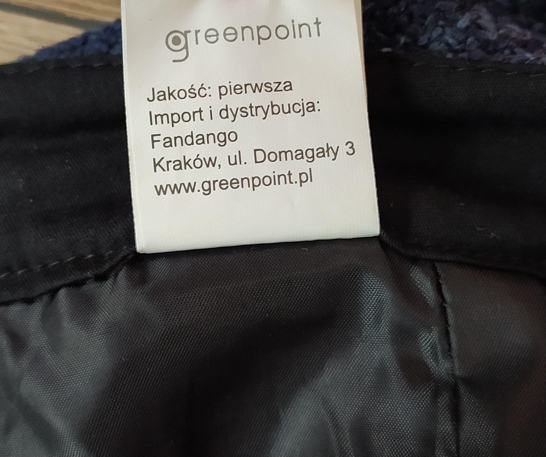 Spódnica ołówkowa 36 S Greenpoint do kolan, przed kolano  granatowa