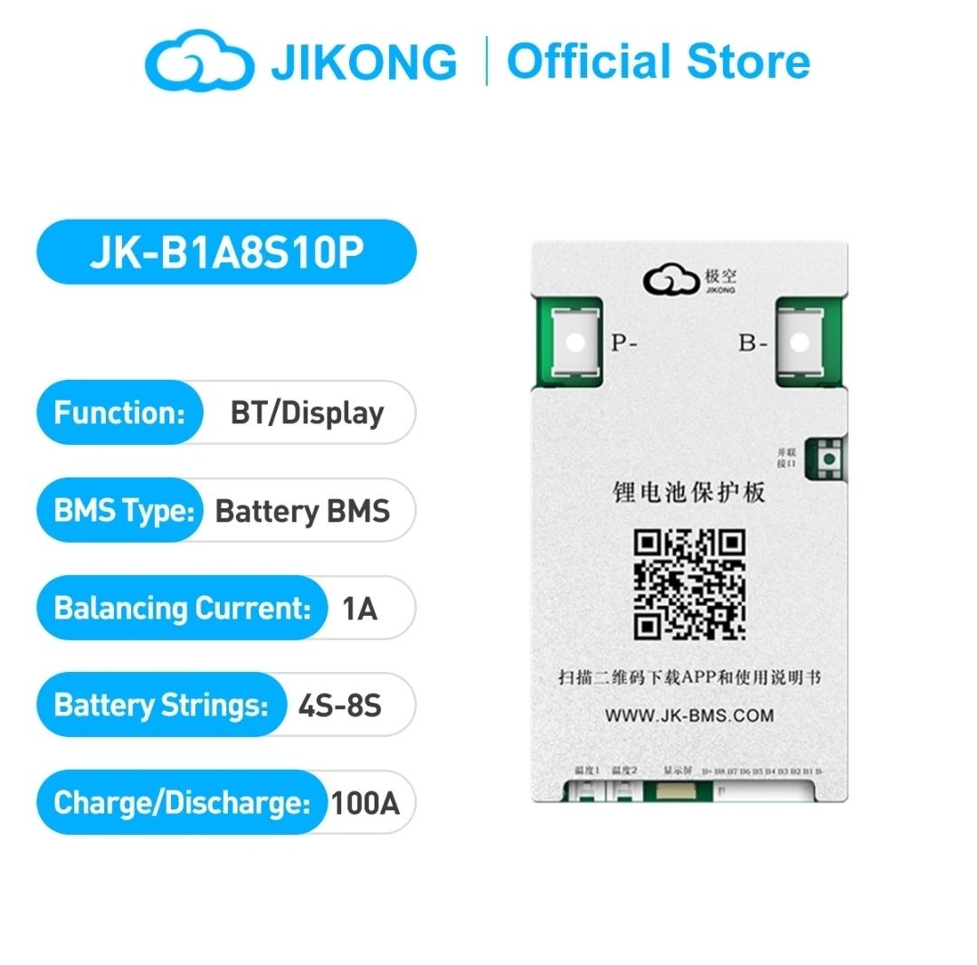BMS Jikong JK B2A8S20P 3-8S БМС B2A8S30P B1A8S10P B1A8S20P lifepo4