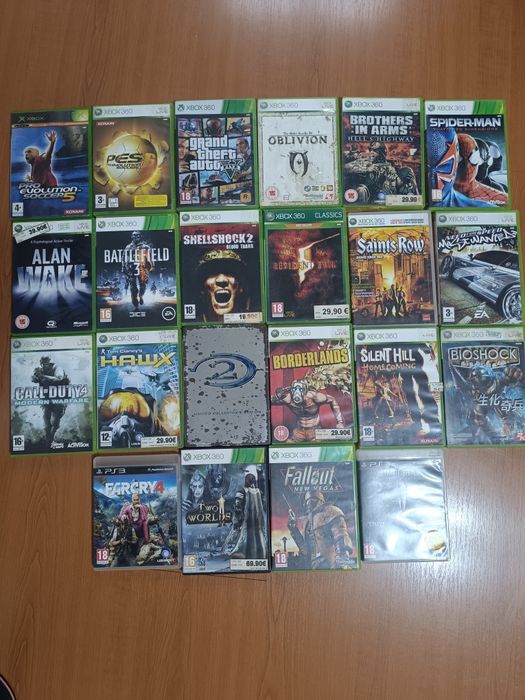Videojogos Xbox e PS3, vendo em conjunto á melhor oferta!