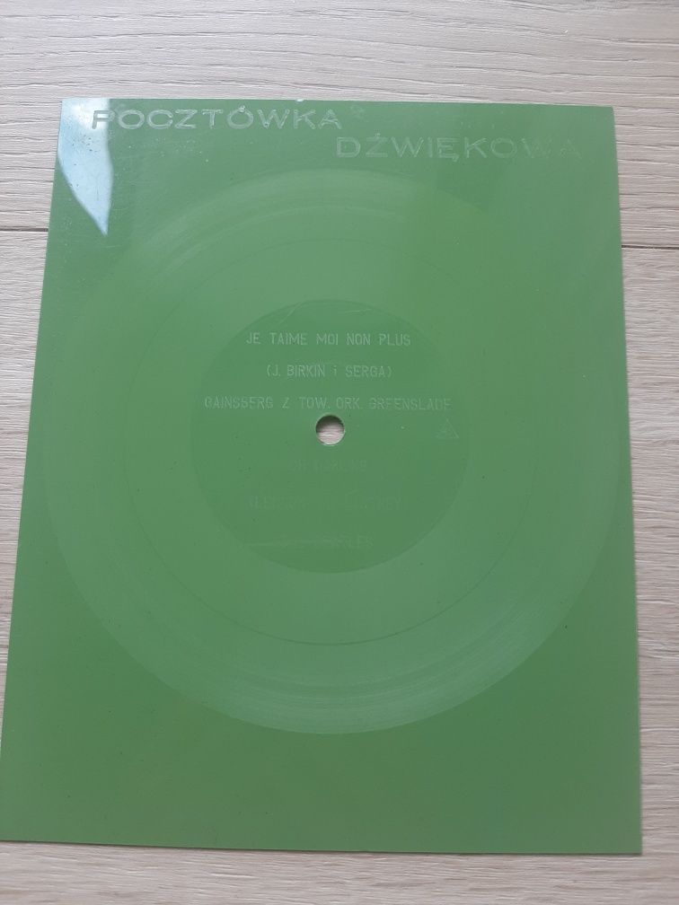 Pocztówka dźwiękowa - J. Birkin, Serga Gainsberg i The Beatles