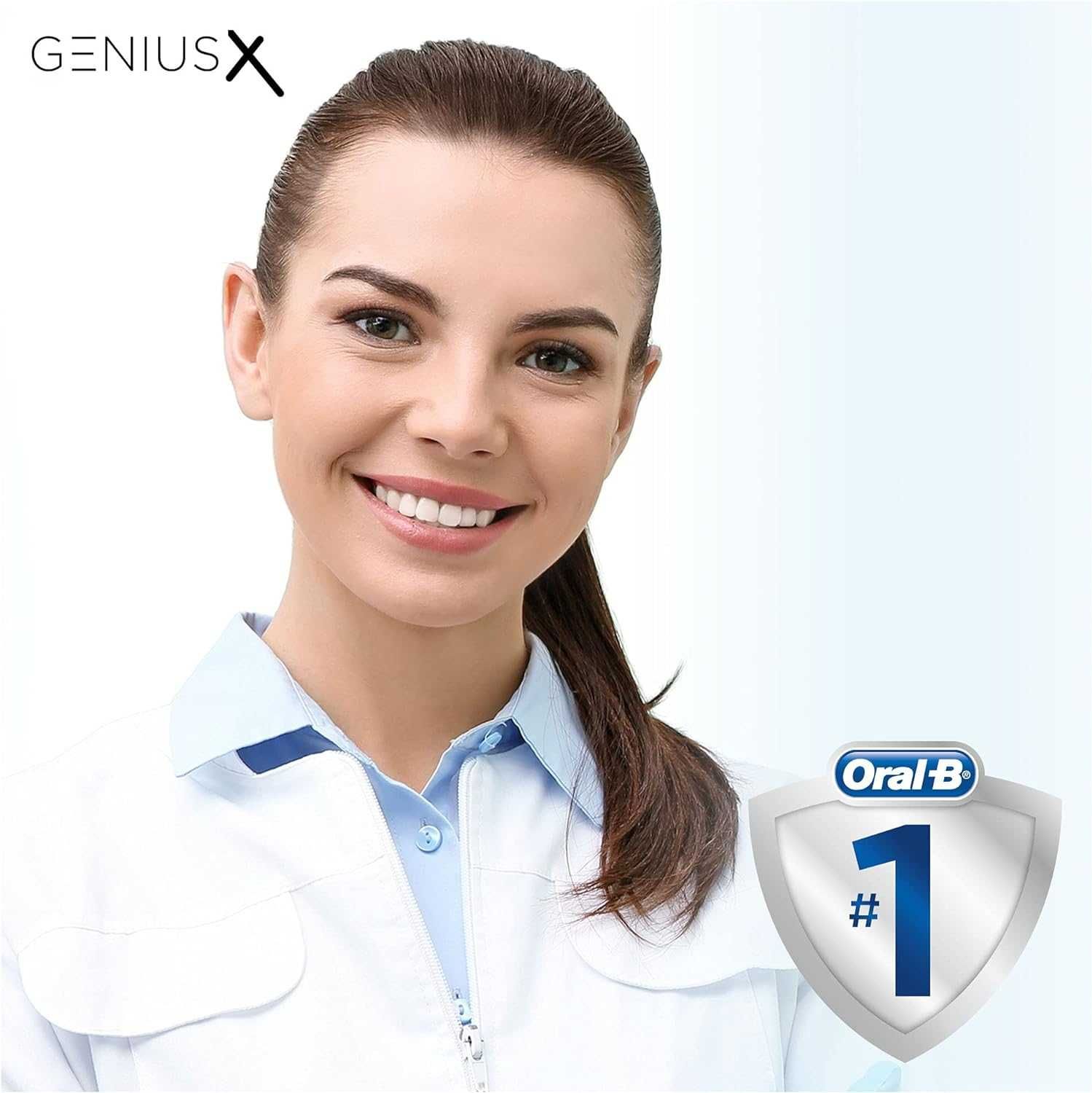електрична зубна щітка Oral-B Genius X, 6 режимів чищення