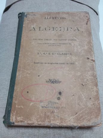 Livro Algebra antigo