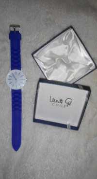 Часы наручные синие на подарок подарунок годинник синій