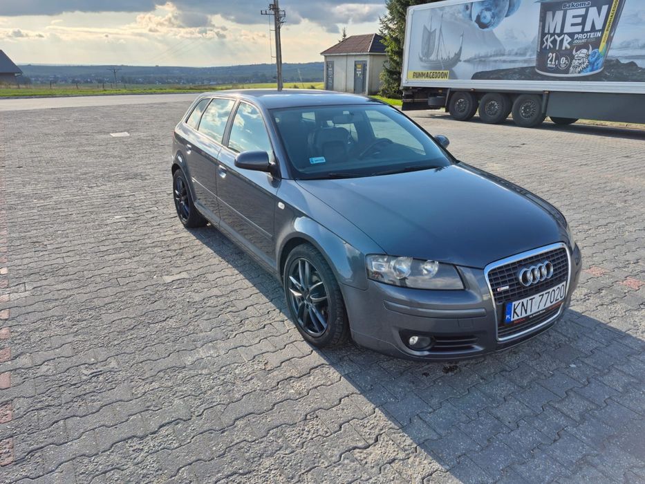 Audi A3 szary S-line 8P