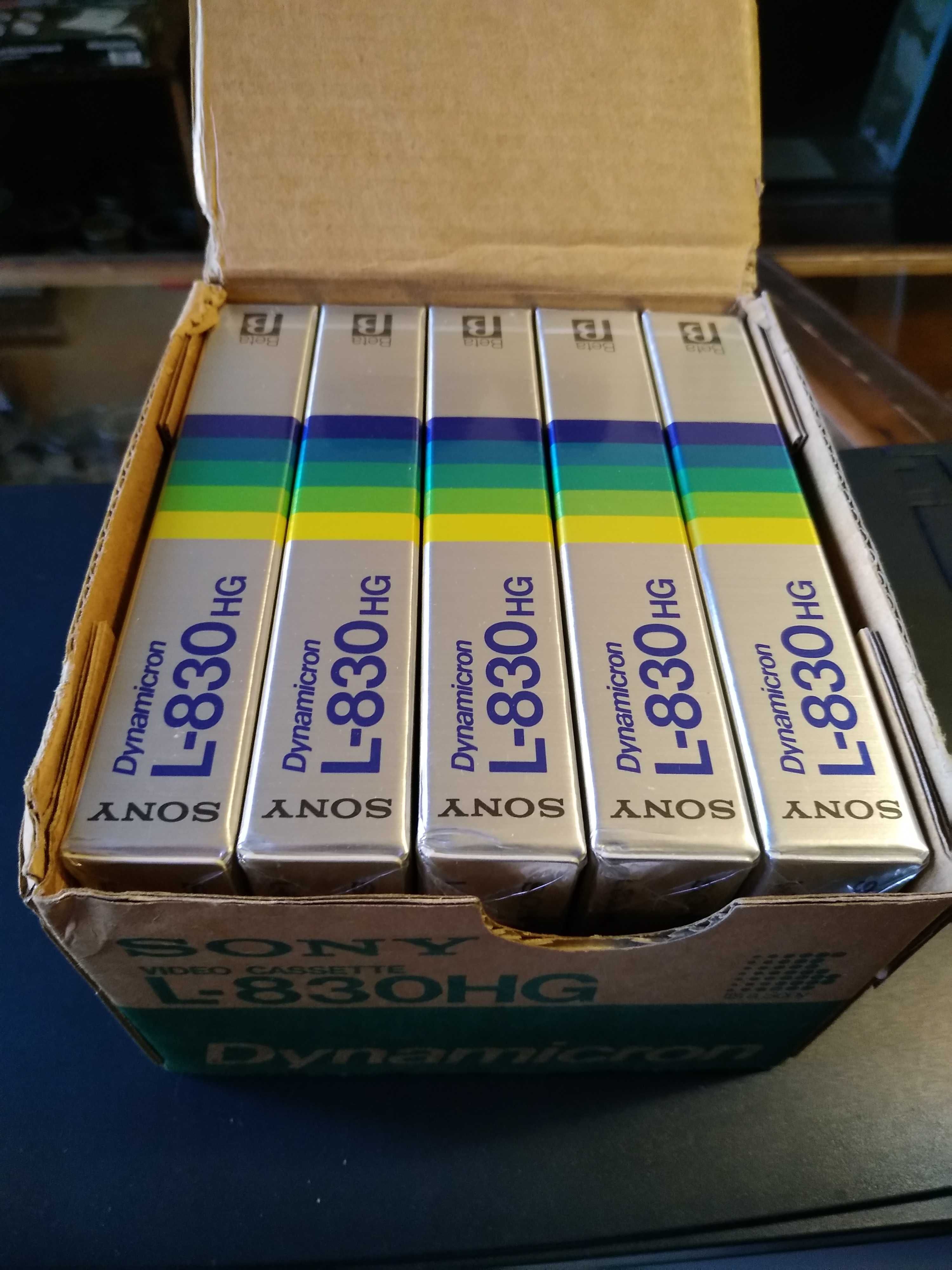 Видеокассеты формата BETAMAX:
- Sony Dynamicron L-250/830 NG