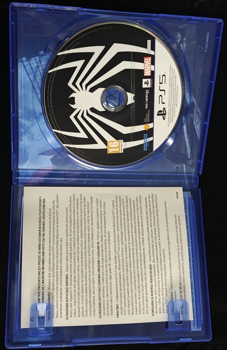 Spider-man 2 PL Dubbing Gra po polsku na PS5 w BDB stanie