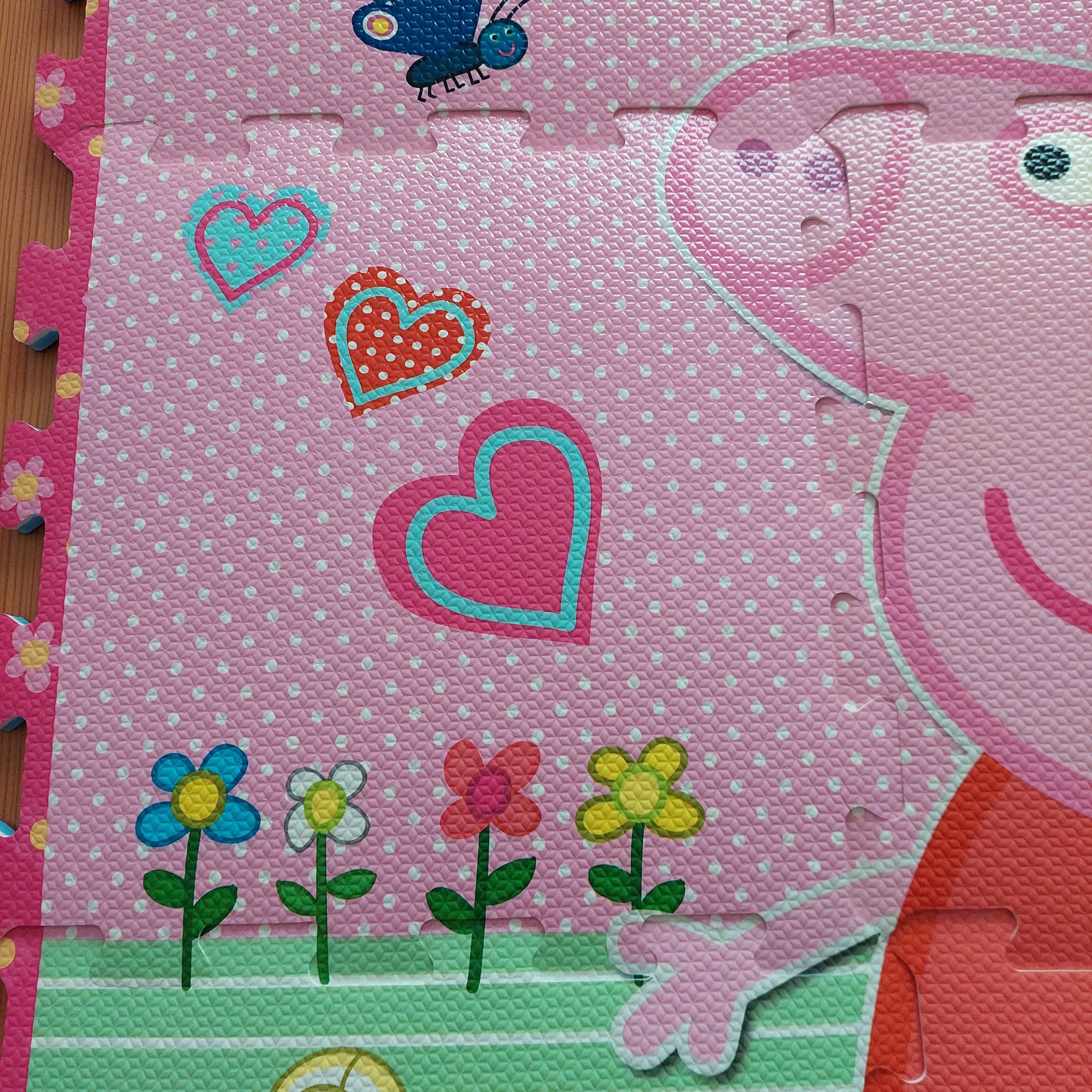 Tapete puzzle Peppa Pig