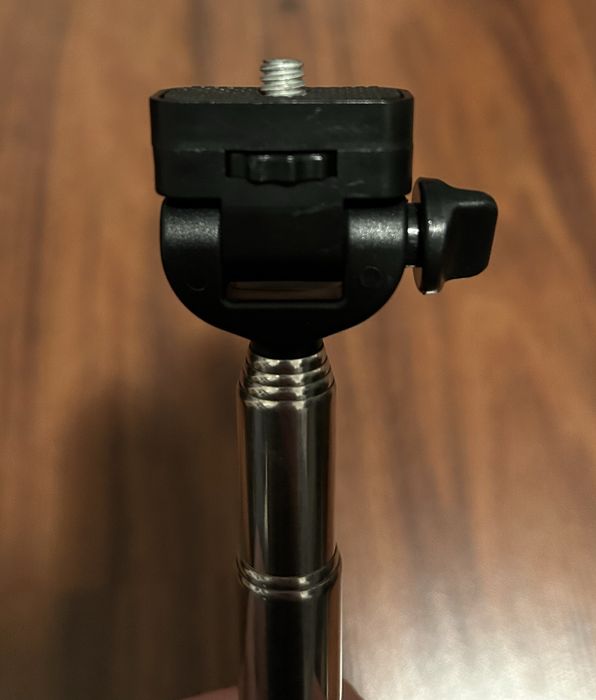 Selfie stick azul novo