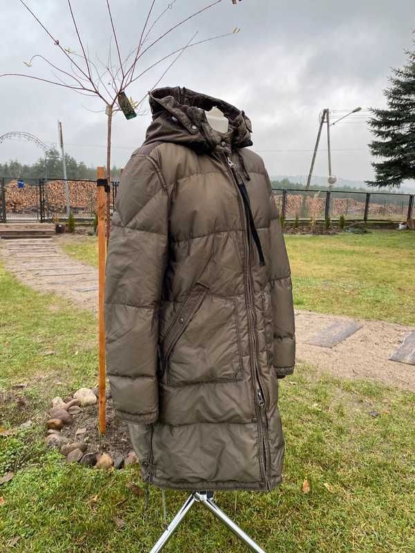 Kurtka damska Parka Parajumpers long down khaki zima woman Jacket