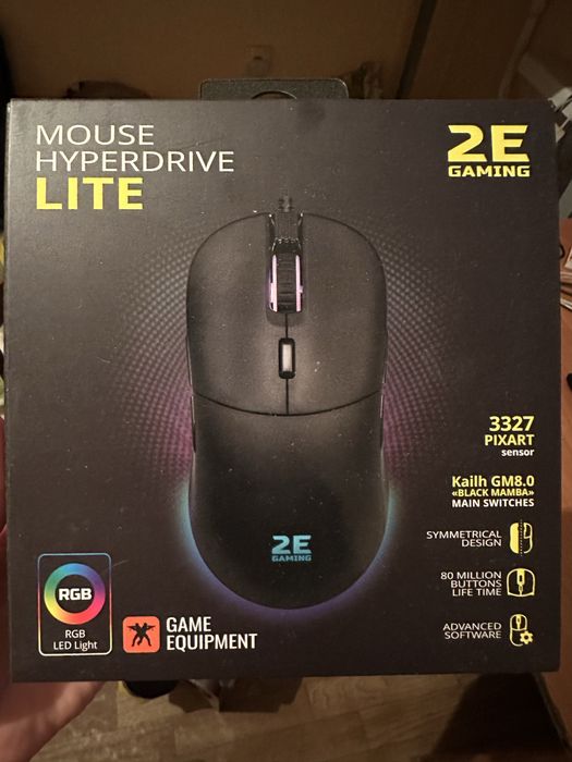 Mouse hyperdrive Lite 2E gaming