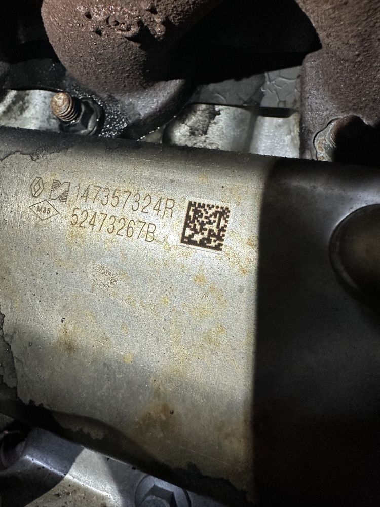 Охолоджувач клапан EGR Nissan Qashqai 1.5 DCI J11 147357324r